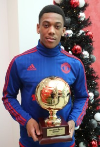 Anthony Martial Voted Europe's young best player